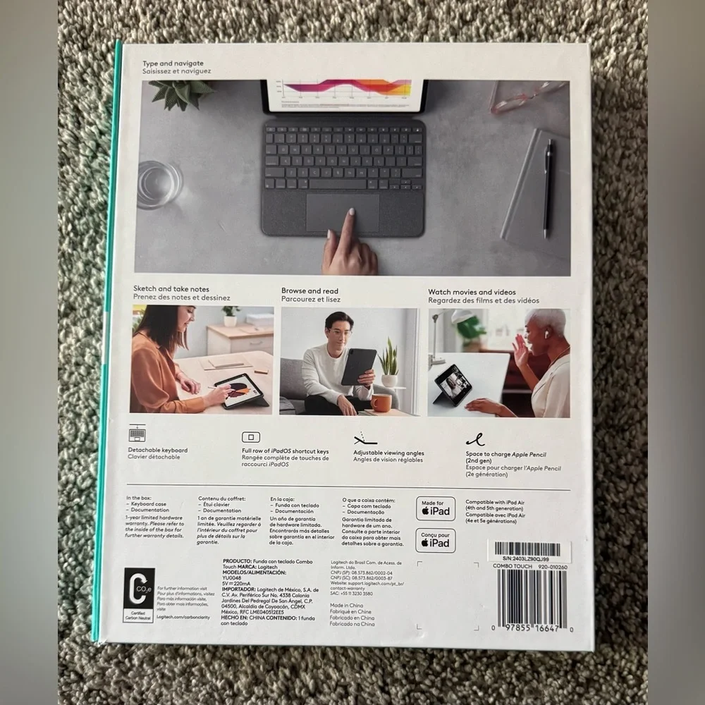 Folio Touch iPad Keyboard Case